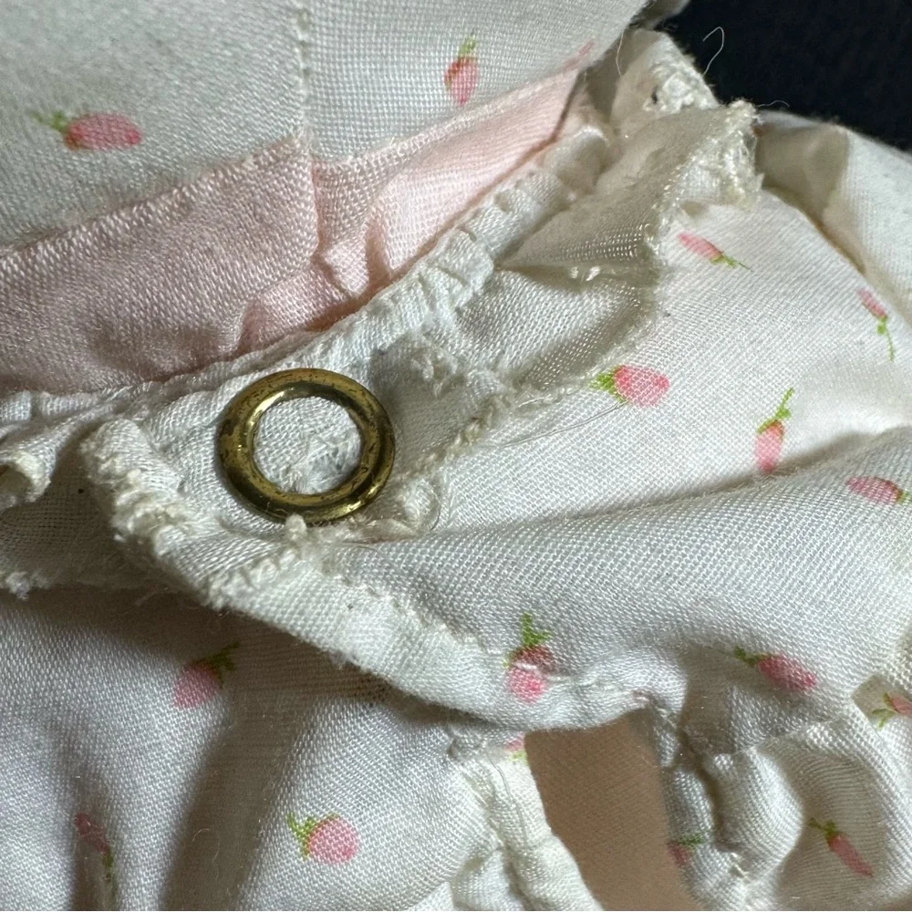 Vintage Cloth Prairie Doll — Eden Toys — Blonde Yarn Hair,‎ GUC